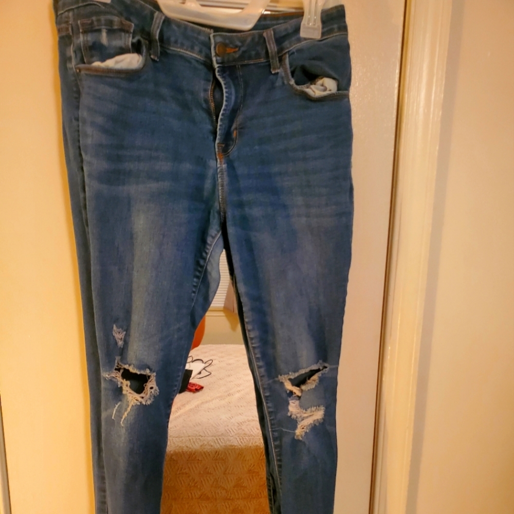 Old navy rock star skinny jeans